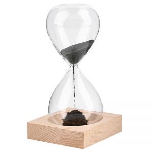shopify גאדג'טים מגניבים  1Pcs Hand-blown Timer clock Magnet Magnetic Hourglass crafts sand hourglass A7Z7