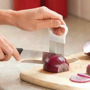 Stainless Steel Tomato Onion Slicer Vegetables Fruit Cutter Gadget Kitchen Tools
